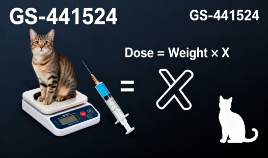 How to calculate GS-441524 dosage based on your cat’s weight?